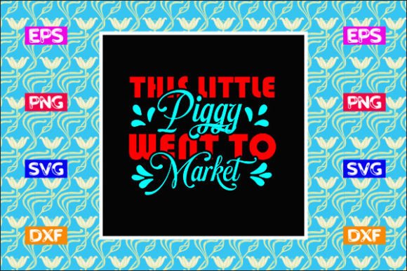 Download Tote Bag Design, This Little Piggy Went - Tote bag design Collection