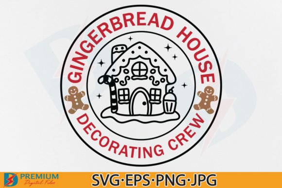 Download Gingerbread House SVG, Decorating Crew - Gingerbread house svg Collection