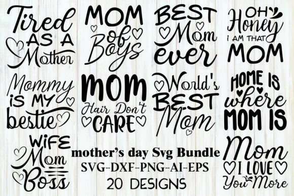Download Mother’s Day Free SVG Bundle Vol.5 - Premium Bundle