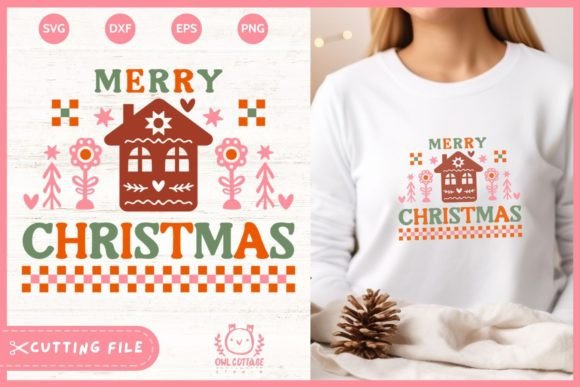 Download Gingerbread House SVG| Scandinavian Svg - Gingerbread house svg Collection