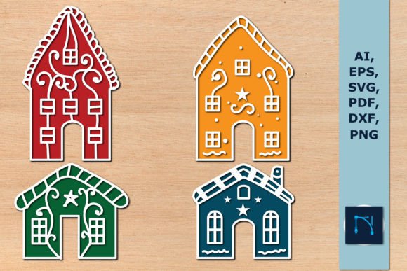 Download Christmas Gingerbread House SVG Bundle - Gingerbread house svg Collection